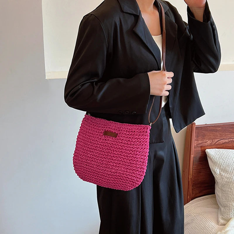 Bohemian Straw Tote