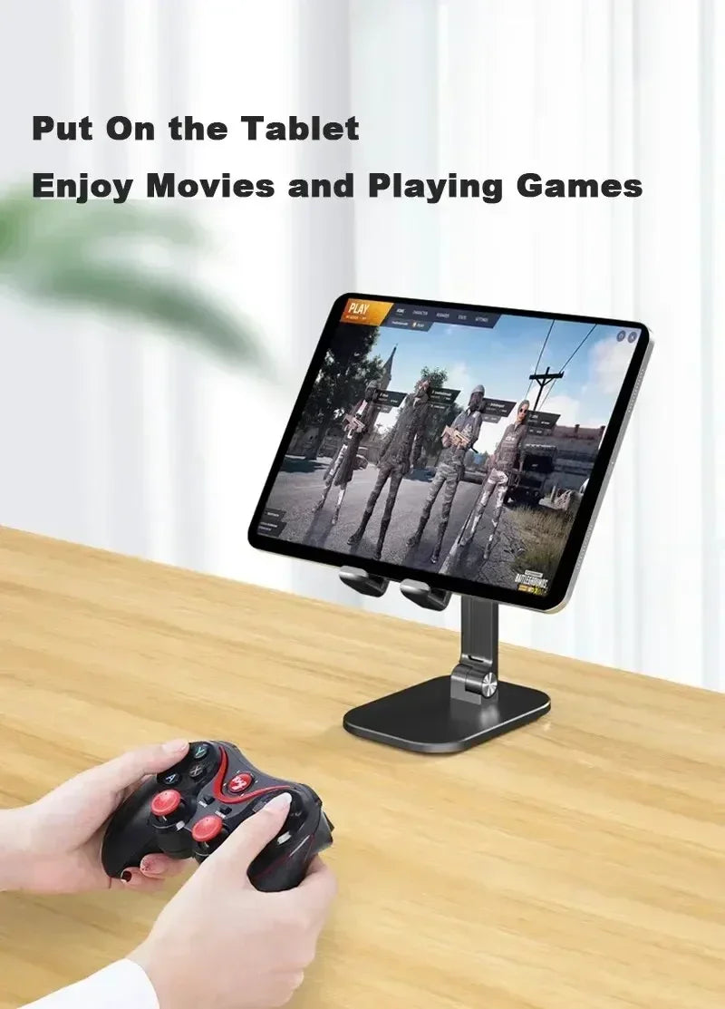 Foldable Desktop Phone & Tablet Stand - Adjustable Universal Holder - 19