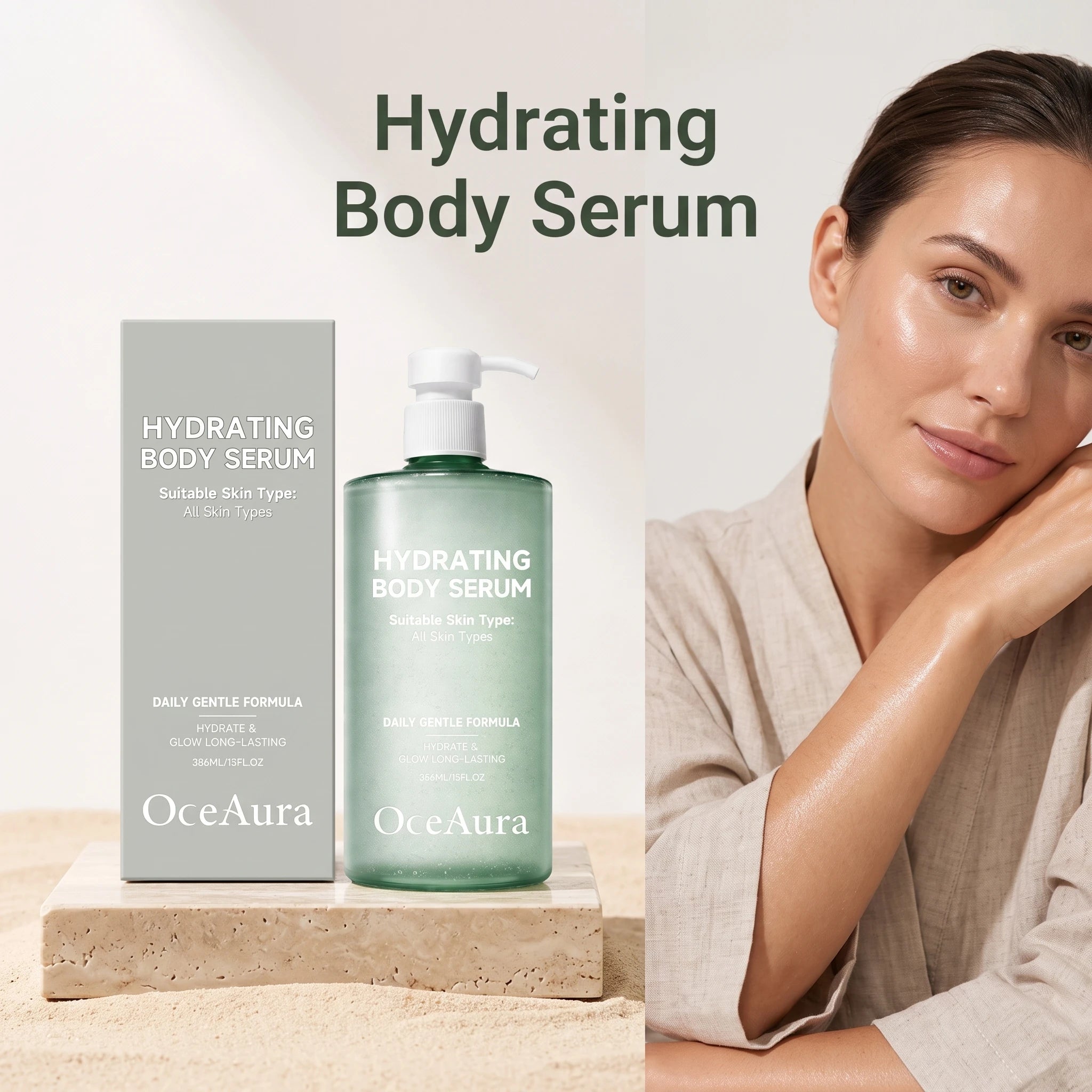 Hydrating Body Serum for Dry Skin - Deep Moisturizing & Skin Smoothing Treatment - 4