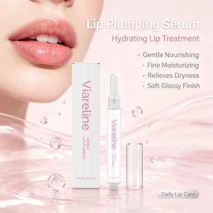 Hydrating Lip Plumper Serum for Smooth & Fuller Looking Lips