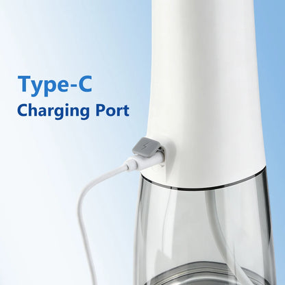 Professional Cordless Water Dental Flosser for Teeth Cleaning & Gum Health
