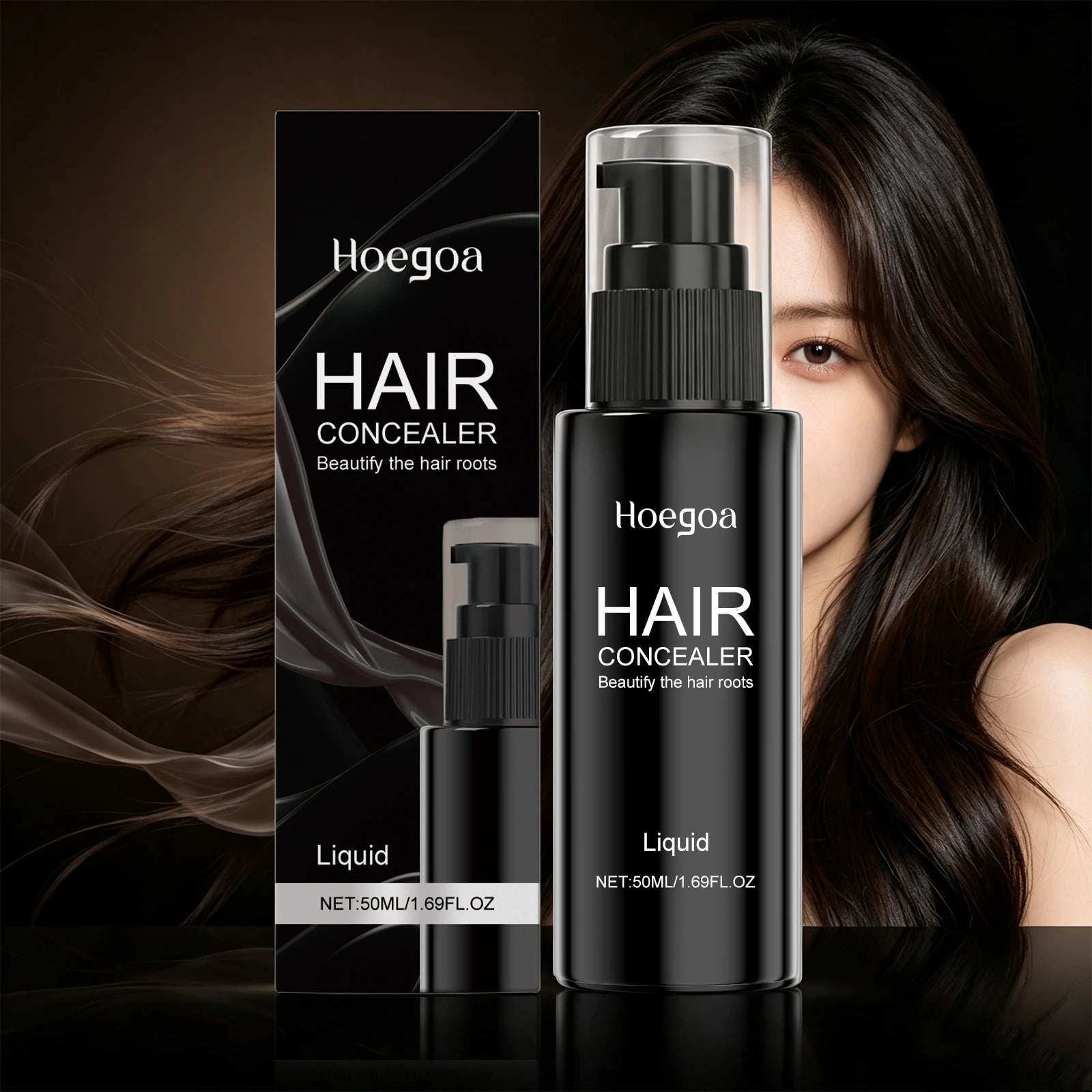 Instant Hairline & Root Concealer – Natural Gray Hair Coverage & Volume Filler - 6