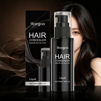 Instant Hairline & Root Concealer – Natural Gray Hair Coverage & Volume Filler
