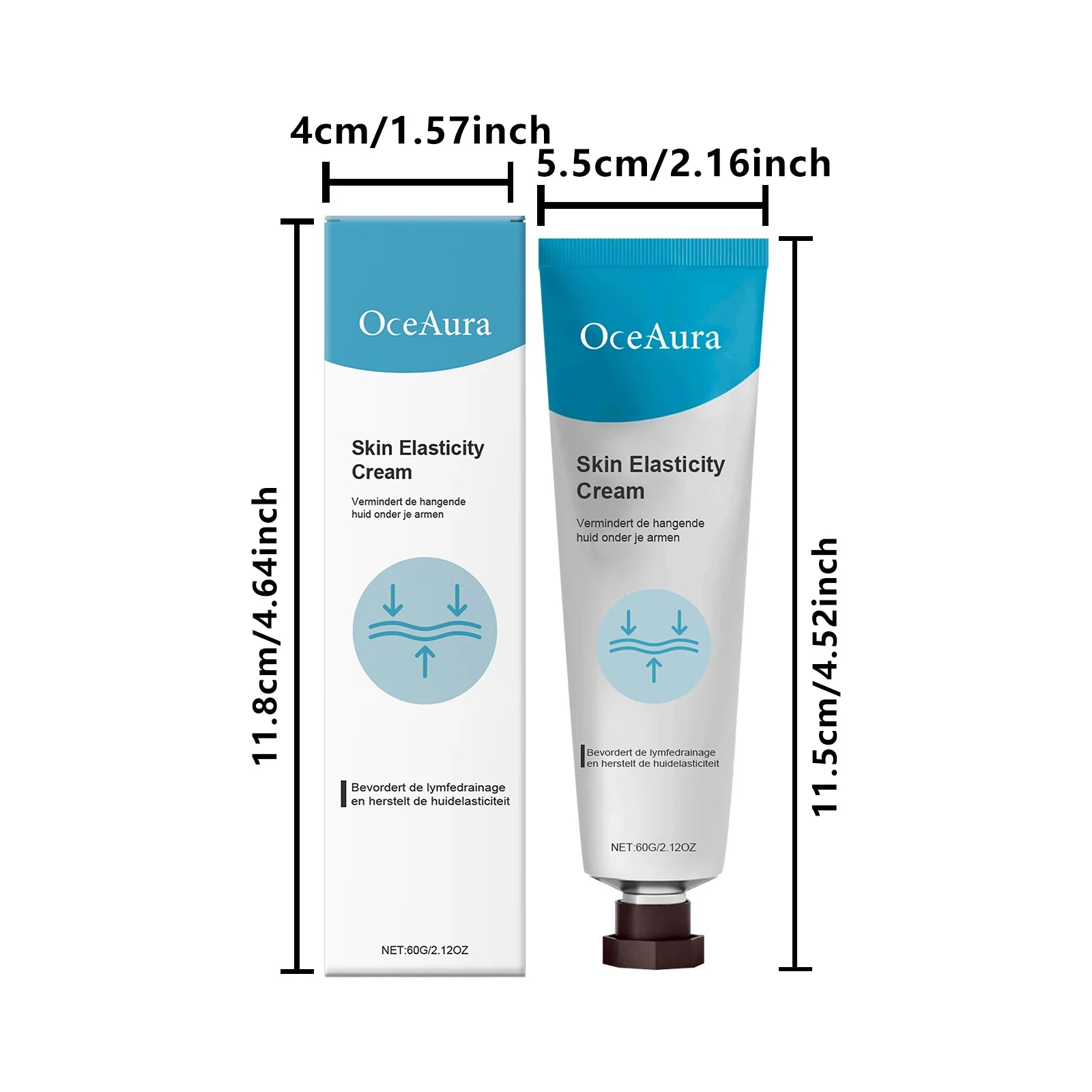 Skin Elasticity & Firming Body Cream - Tightening Lotion for Arms, Thighs & Abdomen - 6