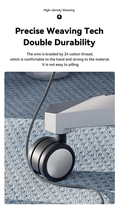 29W PD Fast Charging USB-C to Lightning Cable for iPhone & iPad