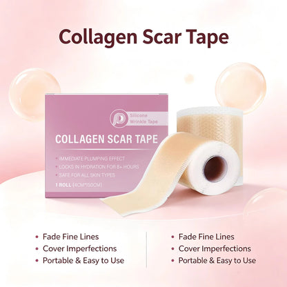 Silicone Collagen Scar Tape for Fine Lines and Scar Repair