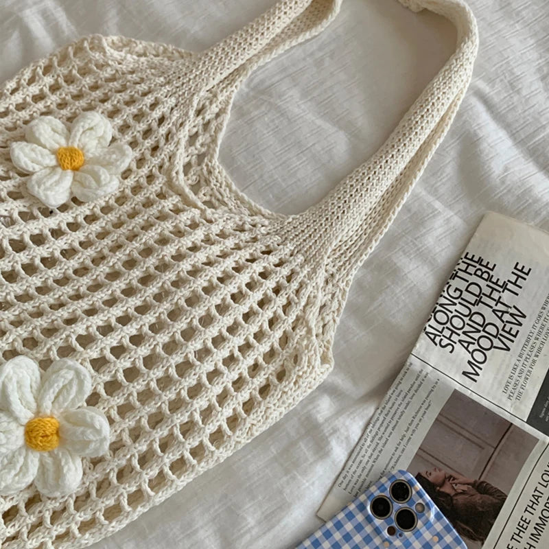 Luxury Knitted Beach Tote