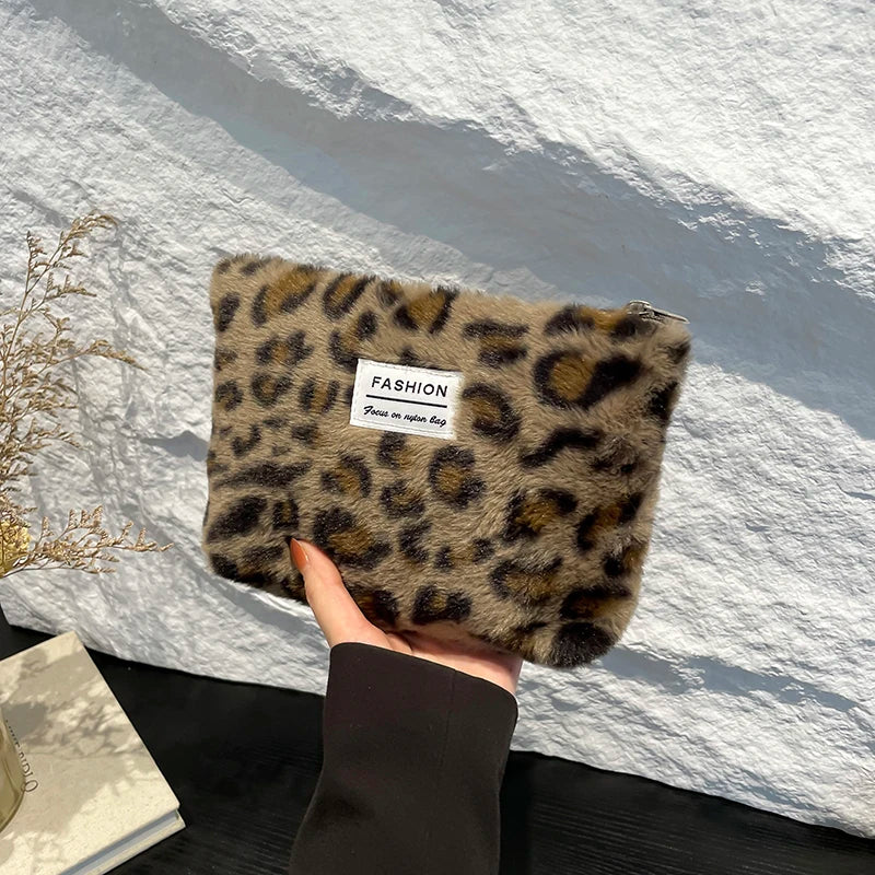Leopard Retro Makeup Bag