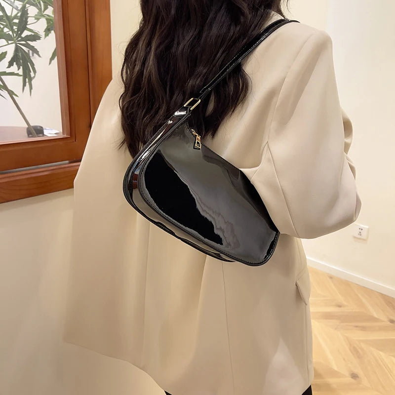 Luxury Retro PU Leather Hobo