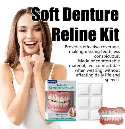 Cosmetic Smile Veneers - Comfortable Upper & Lower Natural Look Teeth