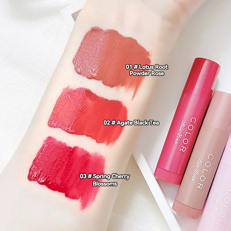 3-Piece Tinted Moisturizing Lip Balm Set – Hydrating & Anti-Chapping Care