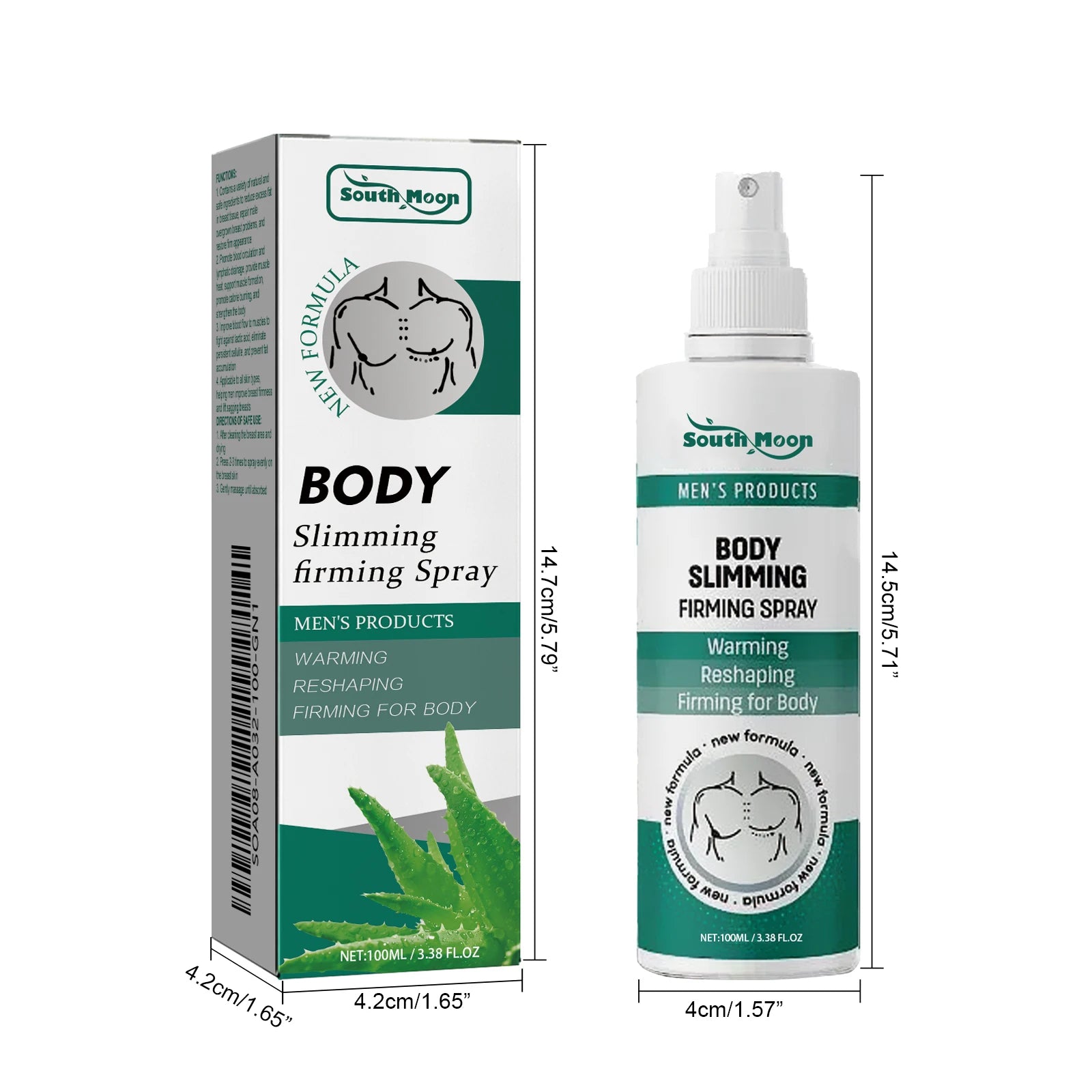 Men's Gynecomastia Chest Tightening & Muscle Sculpting Spray - 6