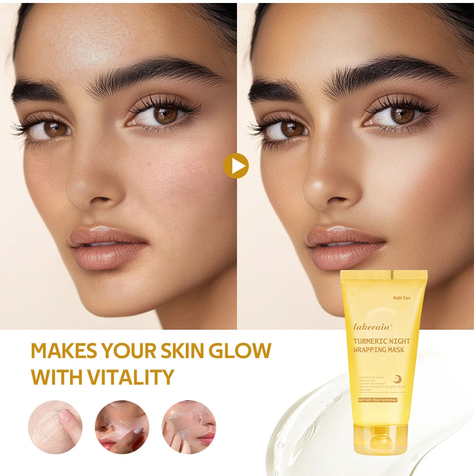 Overnight Collagen Wrapping Mask - Hydrating Peel-Off Facial Gel - 35