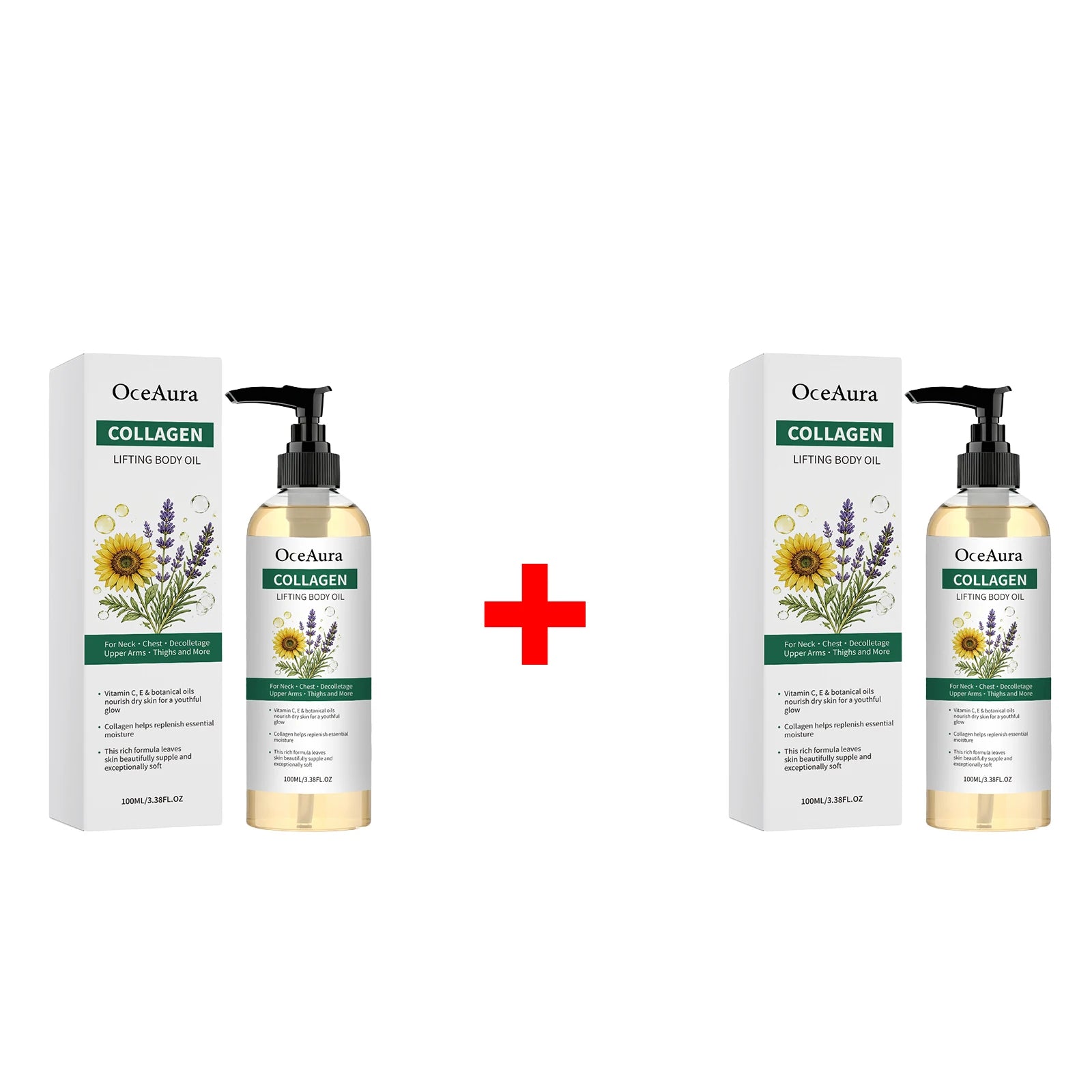 Collagen Lifting Body Oil for Skin Tightening & Deep Hydration - 15