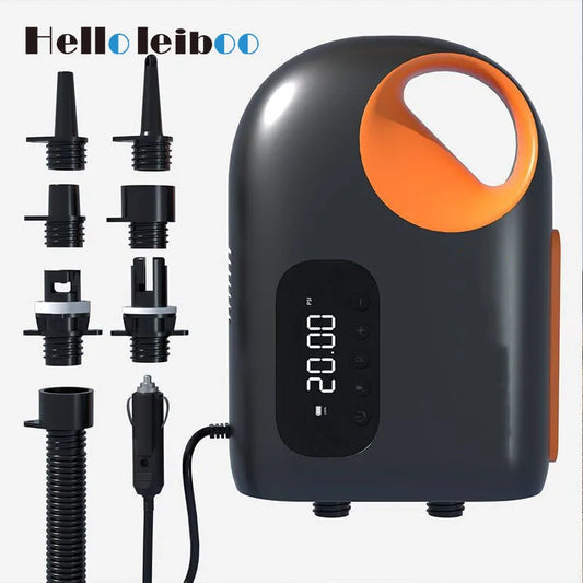 12V 20PSI Electric SUP Air Pump for Paddle Boards & Kayaks