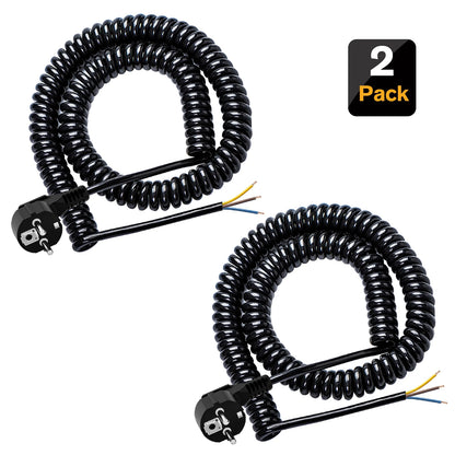 European Standard Power Extension Cord - 16A 2500W Heavy Duty AC Cable