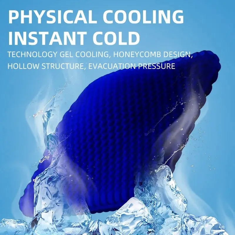 Breathable Honeycomb Gel Seat Cushion for Tailbone & Back Pain Relief