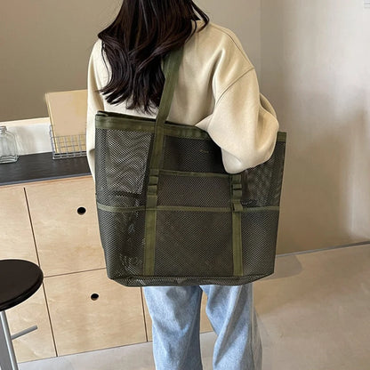 Luxury Hollow Mesh Tote