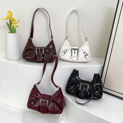 Luxury Retro Pleated Hobo Bag