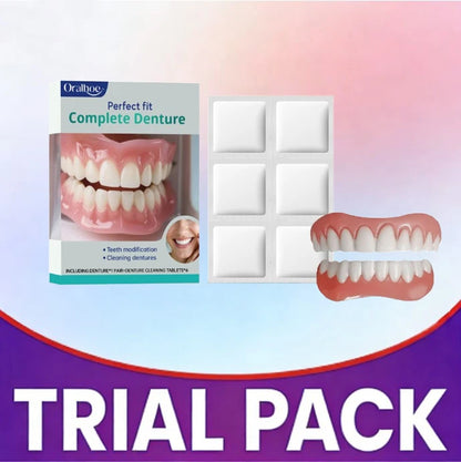 Cosmetic Smile Veneers - Comfortable Upper & Lower Natural Look Teeth