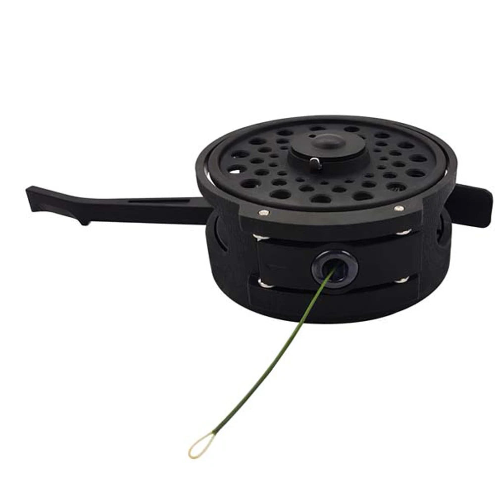 Automatic Fly Fishing Reel - Lightweight Large Arbor Nymph Reel 2-4WT