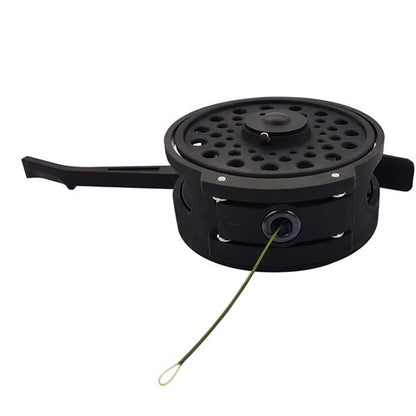 Automatic Fly Fishing Reel - Lightweight Large Arbor Nymph Reel 2-4WT