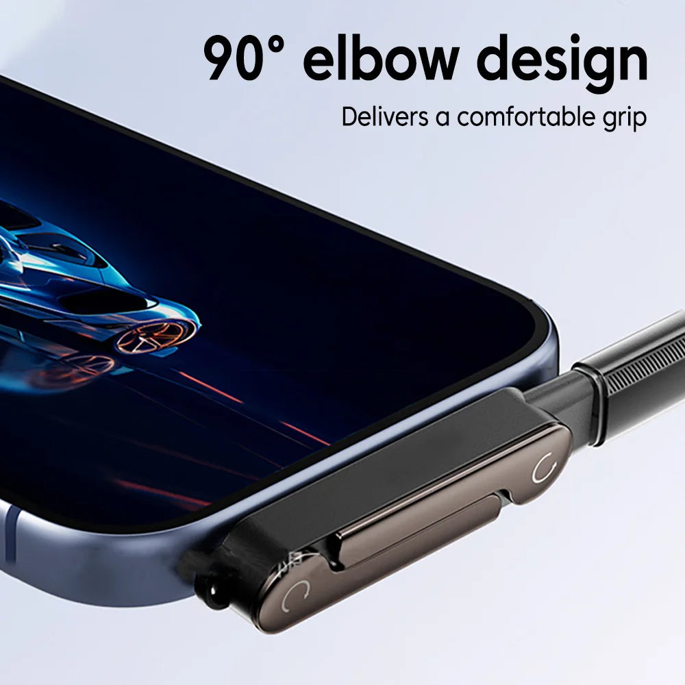 240W USB-C to USB-C Fast Charging Adapter with Built-in Phone Stand