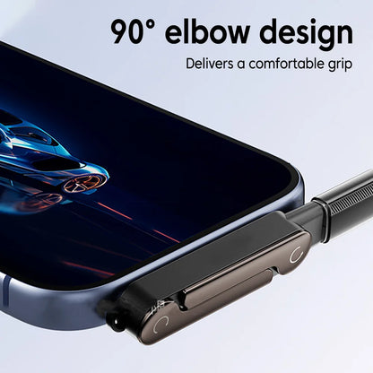 240W USB-C to USB-C Fast Charging Adapter with Built-in Phone Stand