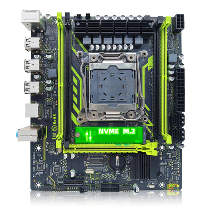 ZSUS X99 LGA2011-3 Motherboard Kit with Xeon E5-2630 v4 & 16GB DDR4 RAM