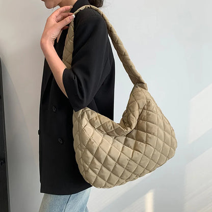 Luxury Quilted Padded Tote