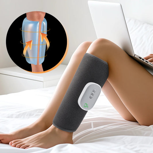 Wireless Air Compression Calf Massager for Leg Pain Relief & Circulation