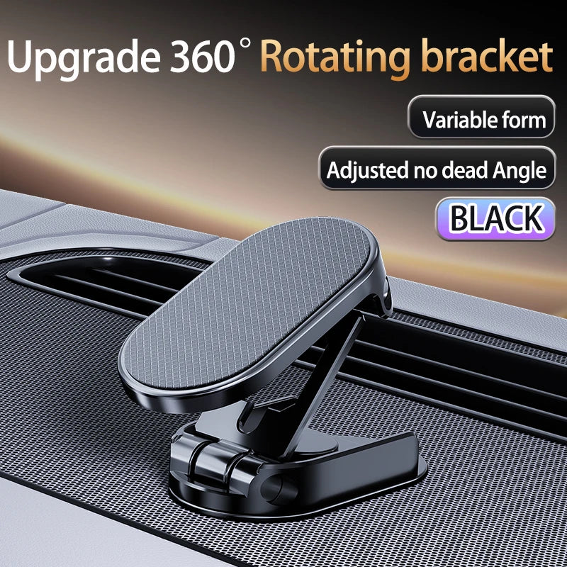 Magnetic 360° Rotating Car Phone Mount - Universal Dashboard GPS Holder - 19