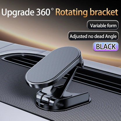 Magnetic 360° Rotating Car Phone Mount - Universal Dashboard GPS Holder