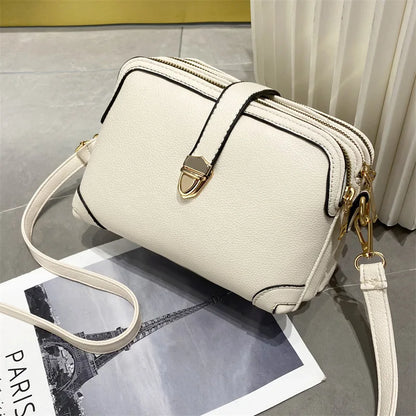 Luxury Vintage Square Shoulder Bag