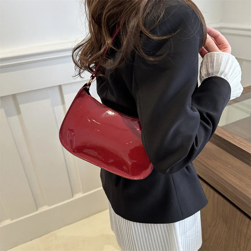 Luxury Retro PU Leather Hobo