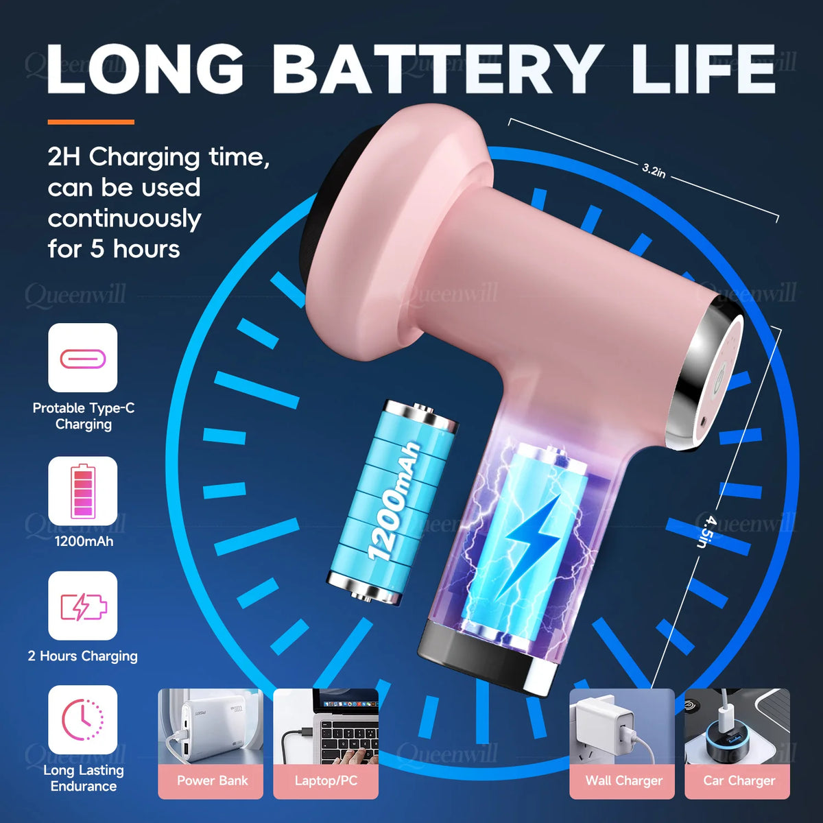 Portable Electric Body Sculpting & Cellulite Massage Gun