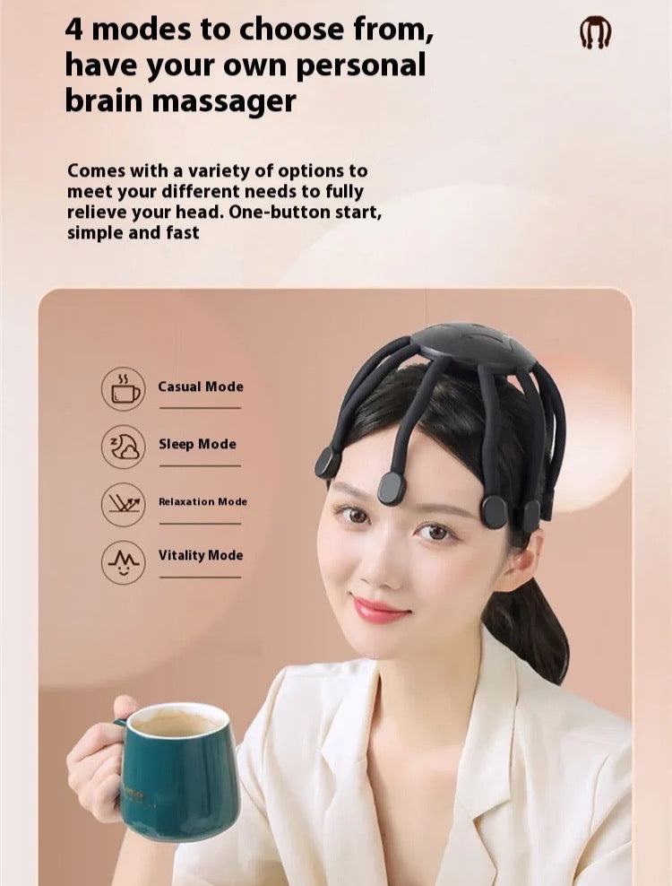 VibeCap Head Massager