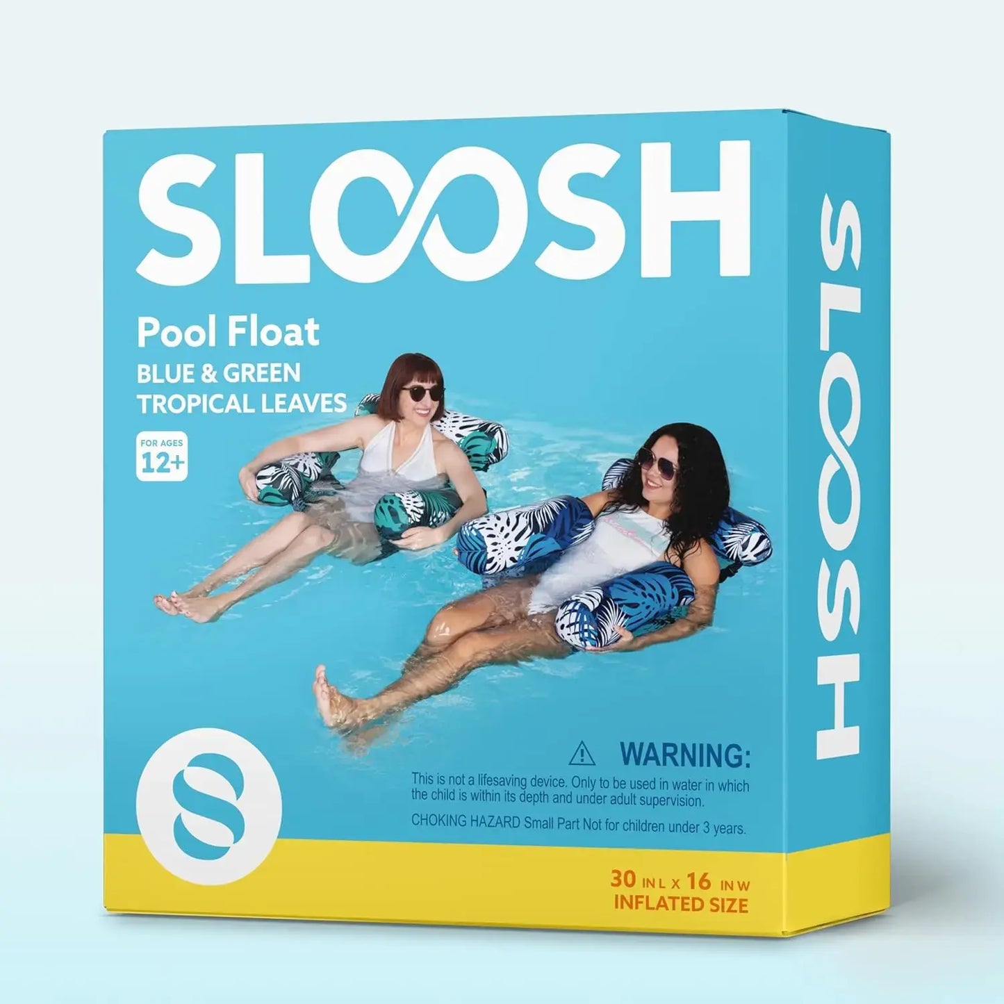 Inflatable Pool Float Chair – Heavy-Duty Floating Lounge & Pool Noodle for Summer