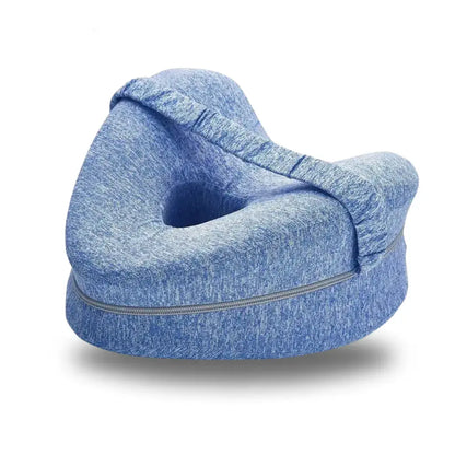 Ergonomic Memory Foam Leg Pillow for Side Sleepers - Knee & Hip Pain Relief Cushion