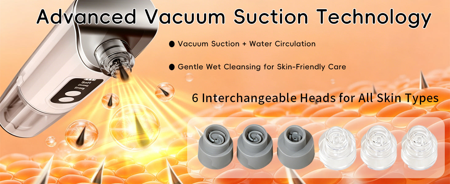 Electric Pore Vacuum Blackhead Remover with Hydration & Suction Facial Cleansing - 8