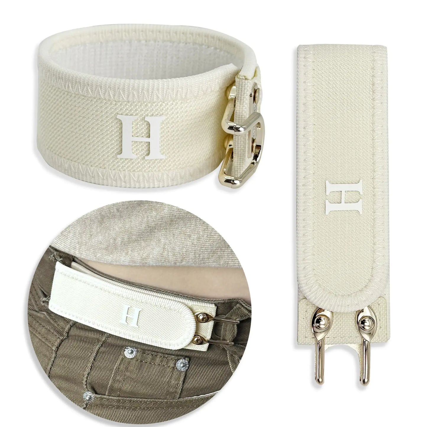 Unisex Elastic Invisible Belt – Comfortable No-Buckle Waistband for Jeans & EDC
