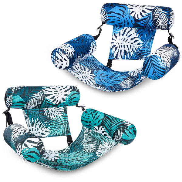 Inflatable Pool Float Chair – Heavy-Duty Floating Lounge & Pool Noodle for Summer