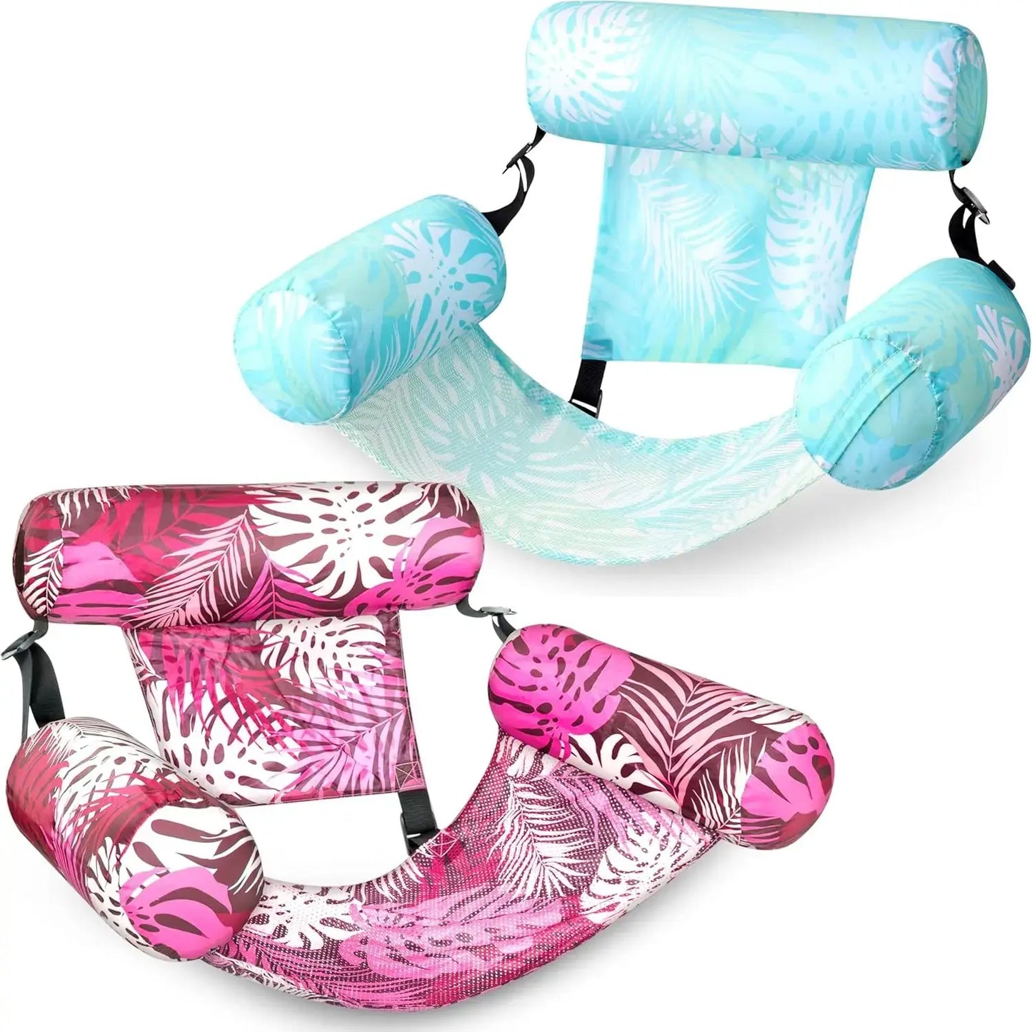 Inflatable Pool Float Chair – Heavy-Duty Floating Lounge & Pool Noodle for Summer