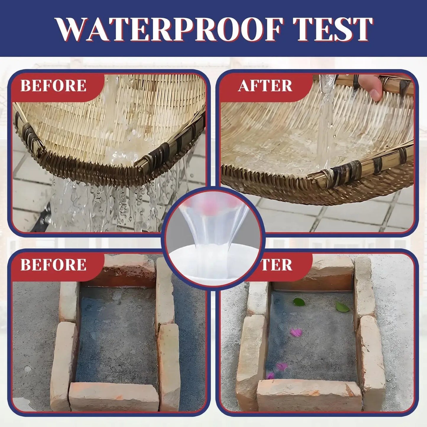 Invisible Waterproofing Sealing Gel - Powerful Anti-Leak Protection for Home & Roof