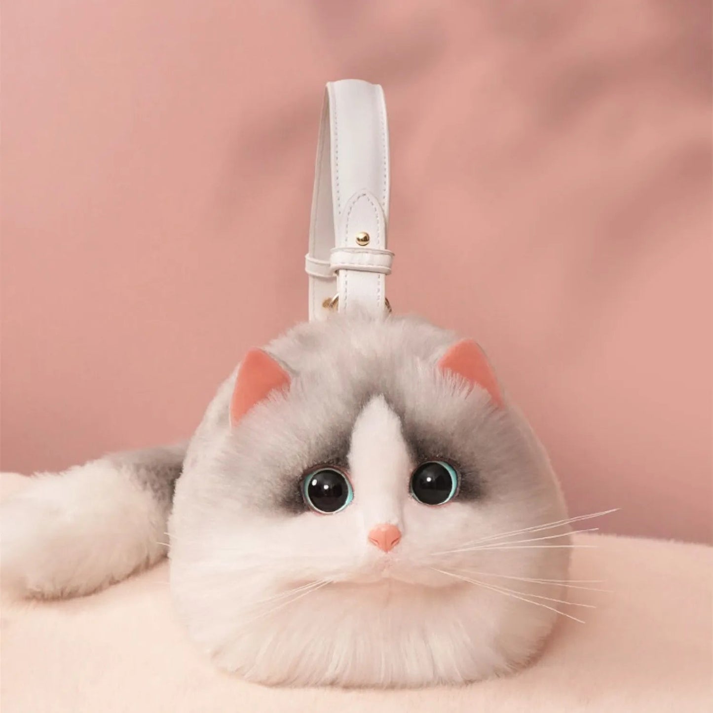 Handmade Realistic Cat Shoulder Bag [Premium Edition] - Qeepin