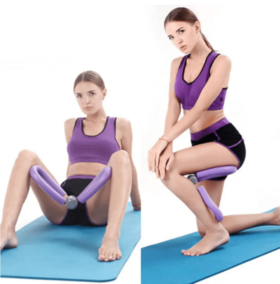 Leg, Arm, and Ab Exerciser - Full Body Workout Machine for Home - Qeepin