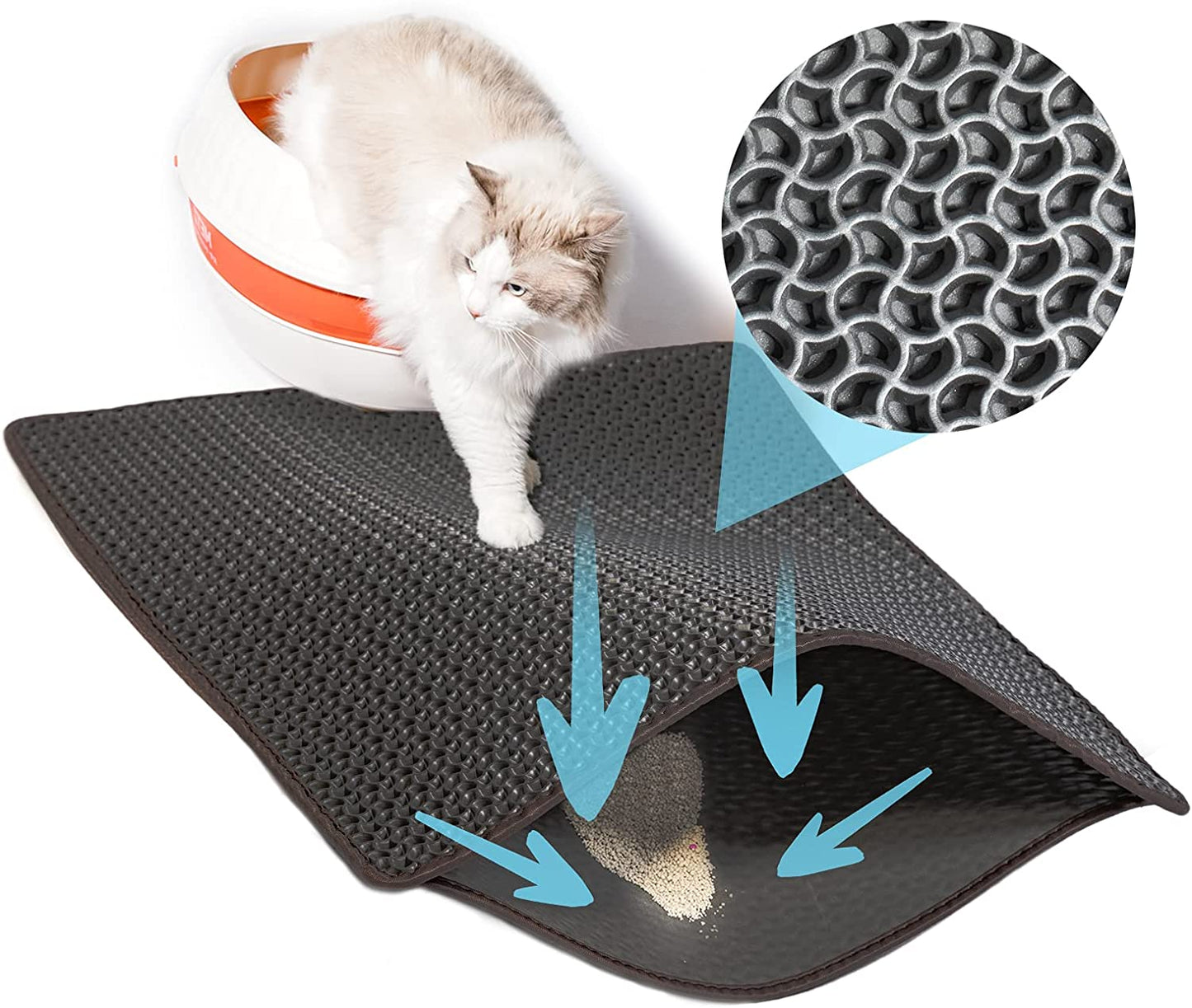 Mess Free Cat Litter Mat by QEEPIN™ - Qeepin