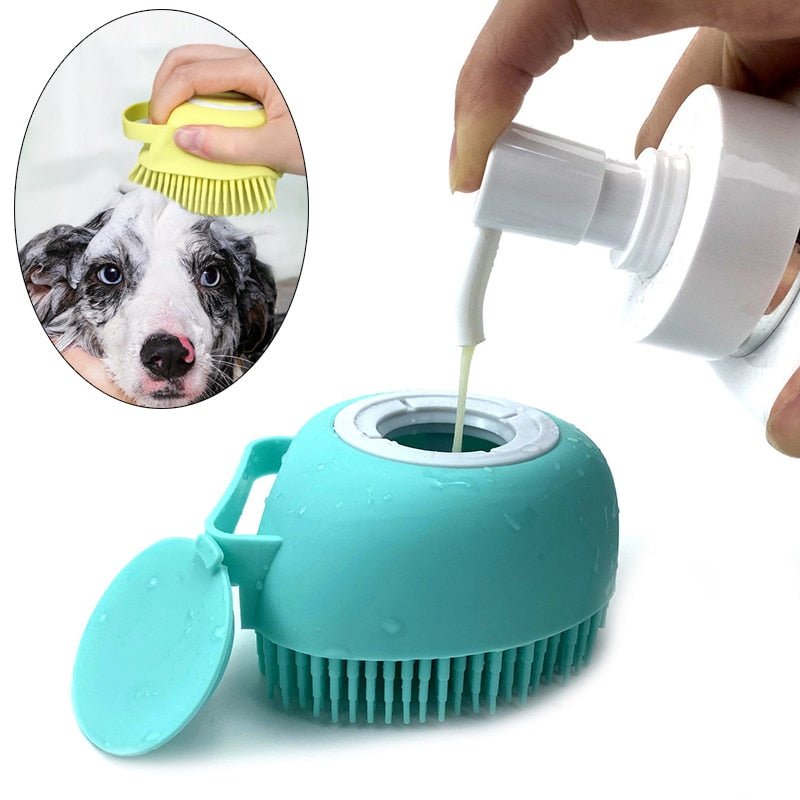 Pet Bath Massage Soft Brush - Qeepin