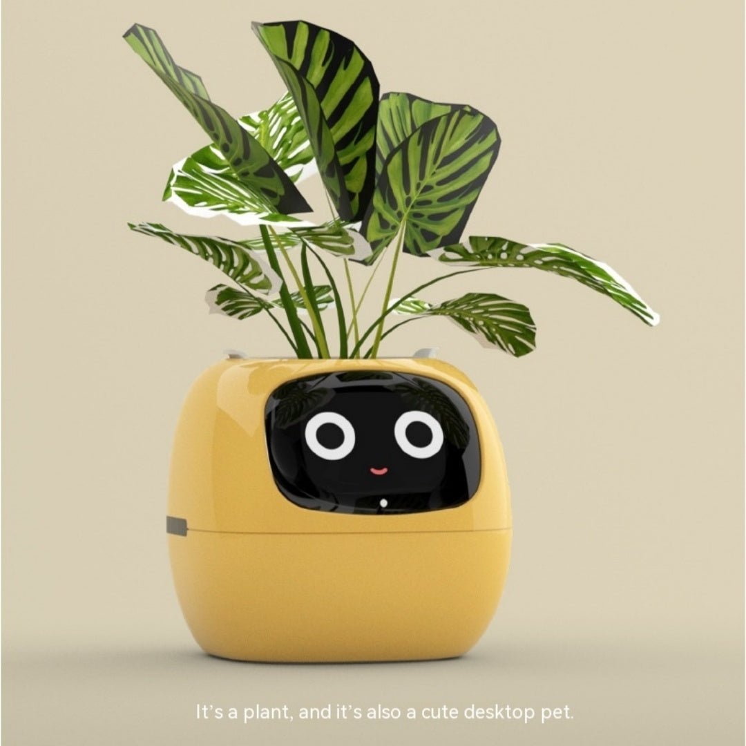 Smart Plant Pot with AI Technology - Interactive Electronic Planter ...